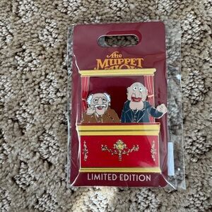 2026 Disney Limited Edition Muppet Show Statler & Waldorf Single Exclusive Pin